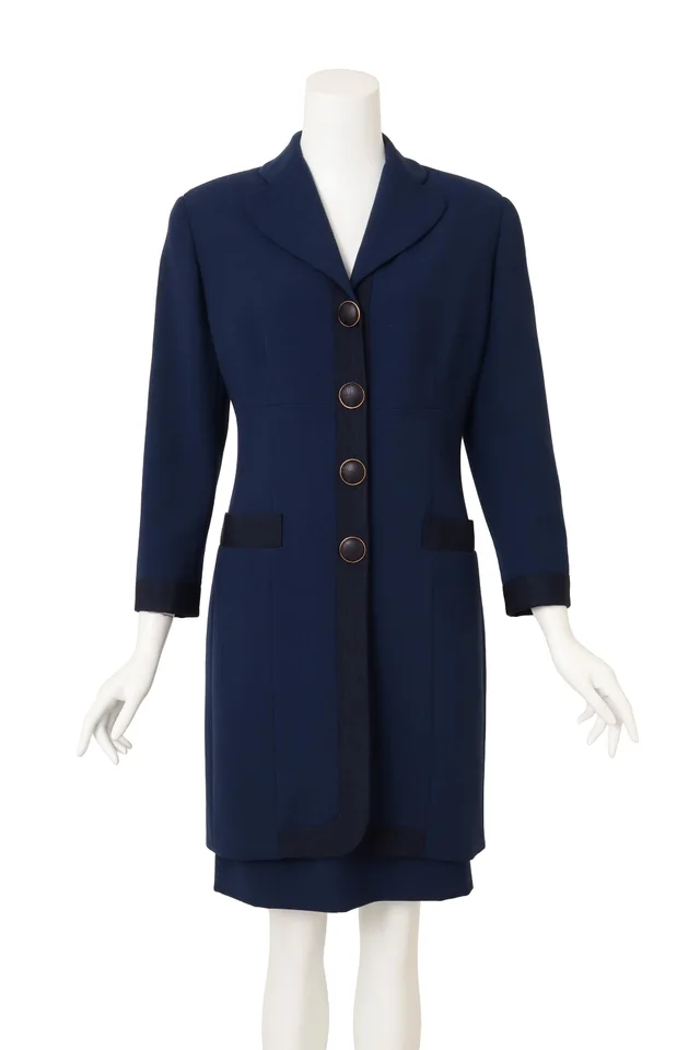 Dior Longline Jacket & Skirt Suit Set from Recess LA