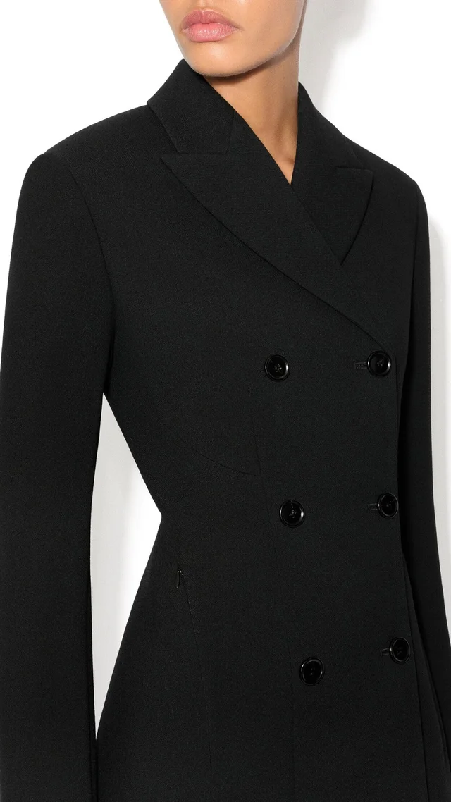 Alaïa Double-Breasted Tailored Coat, photo 4 of 4 from SENSER