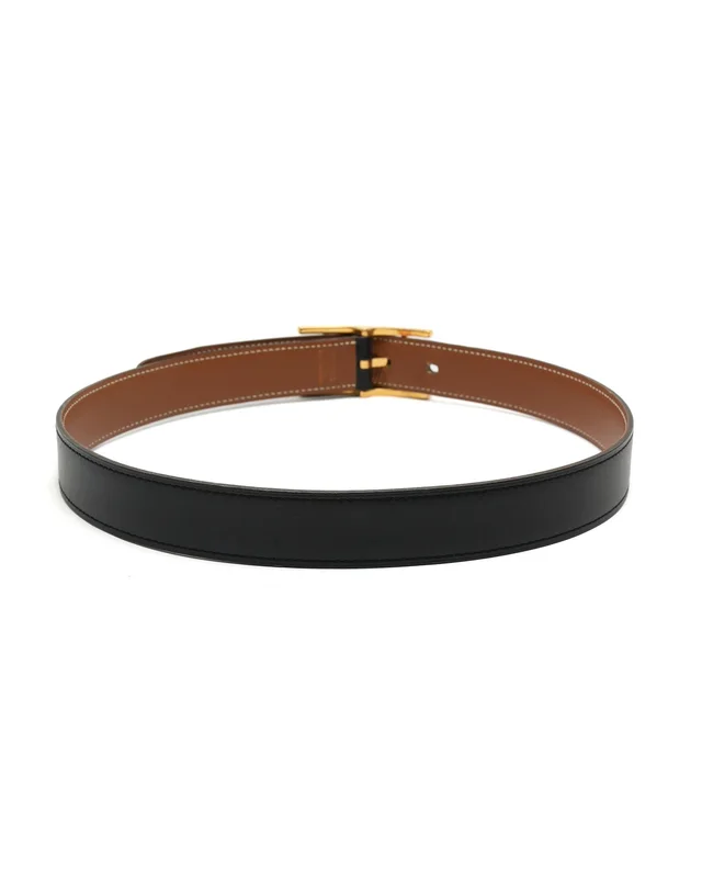 Hermès Quentin Belt, Size 70 in Denim from A Retro Tale, photo 3 of 6