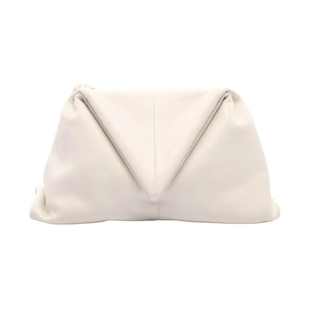 Bottega Veneta Leather Clutch Bag in Leather from LuxUness