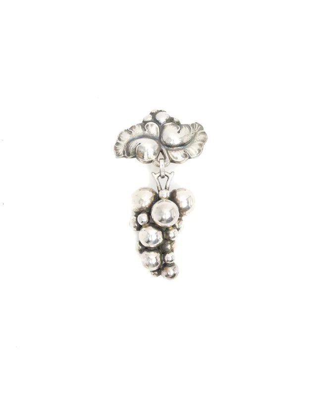 Georg Jensen Moonlight Grapes Brooch from A Retro Tale