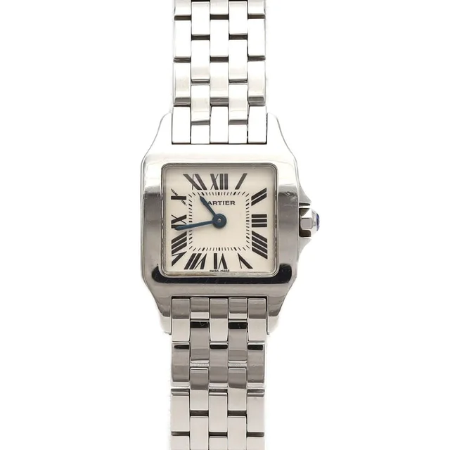 Cartier Santos Demoiselle SM SS Quartz Watch from The Reluxe
