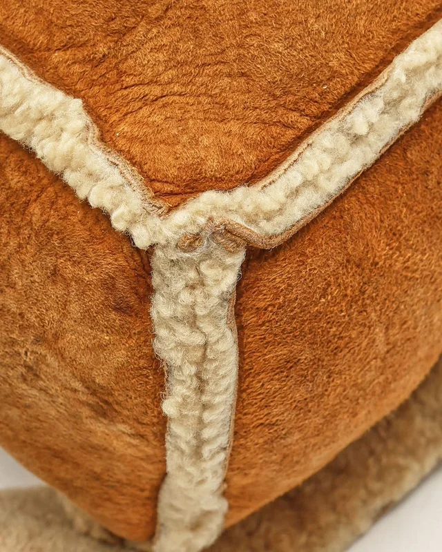 Chanel CC Mouton Patchwork Bag in Suede from A Retro Tale, photo 7 of 12