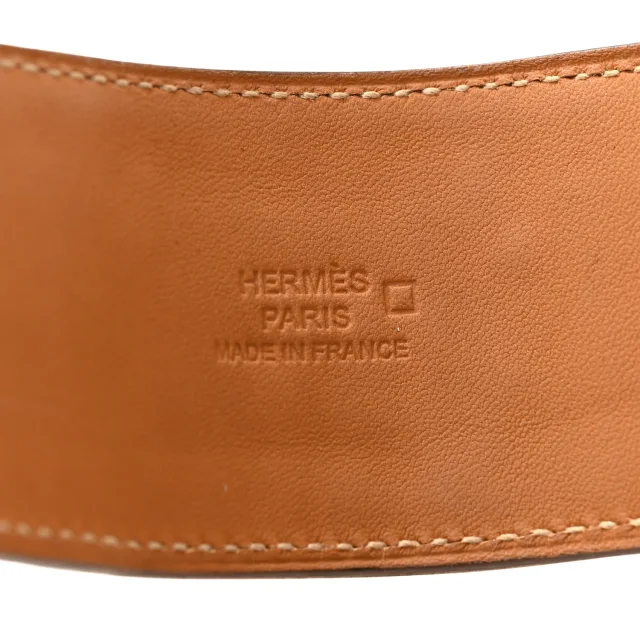 Hermès Shiny Alligator Collier De Chien CDC Bracelet S Rose Scheherazade in Pink Crocodile from FASHIONPHILE, photo 4 of 6