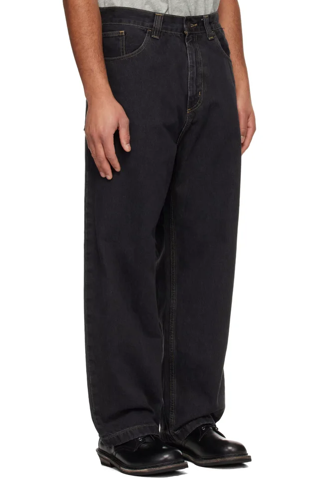 Carhartt Work In Progress Black Brandon Jeans, photo 2 of 4 from SSENSE