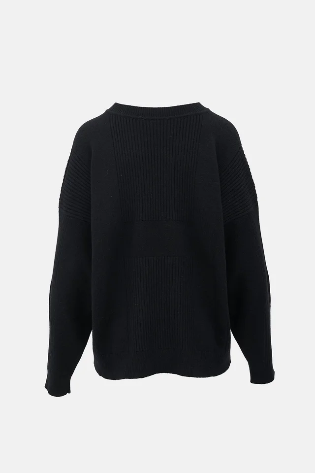 Hermès Cashmere Ribbed Knit H Sweater in Cashmere from VSP Consignment, photo 2 of 2
