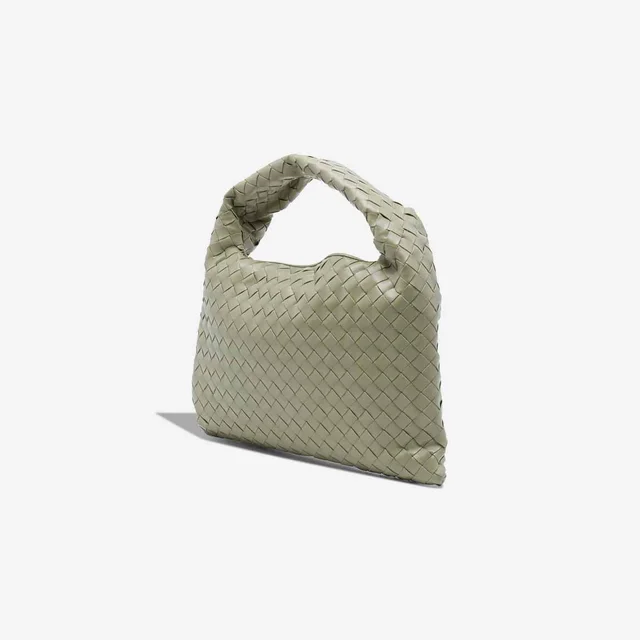 Bottega Veneta Hobo Medium Lamb Khaki in Green Lambskin from SACLÀB, photo 3 of 6