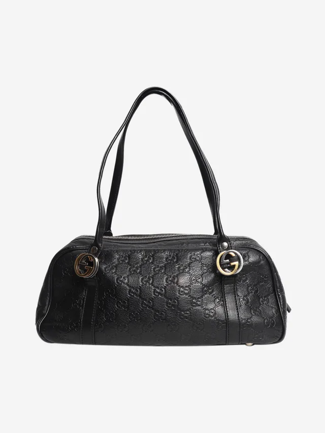 Gucci Black Guccissima shoulder bag from Sign of the Times