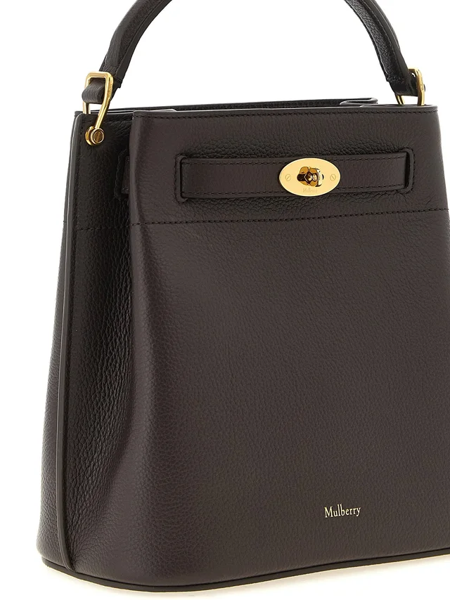 Mulberry Islington Bucket Bag — Brown Hammered Calf Leather in Brown Calfskin from HEWI, photo 2 of 2