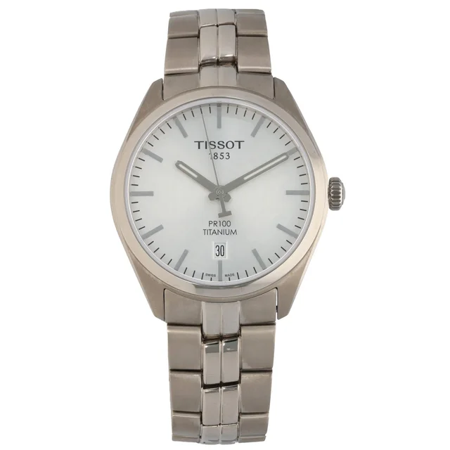 Tissot PR100 T101410A 39mm Titanium Watch from H&T