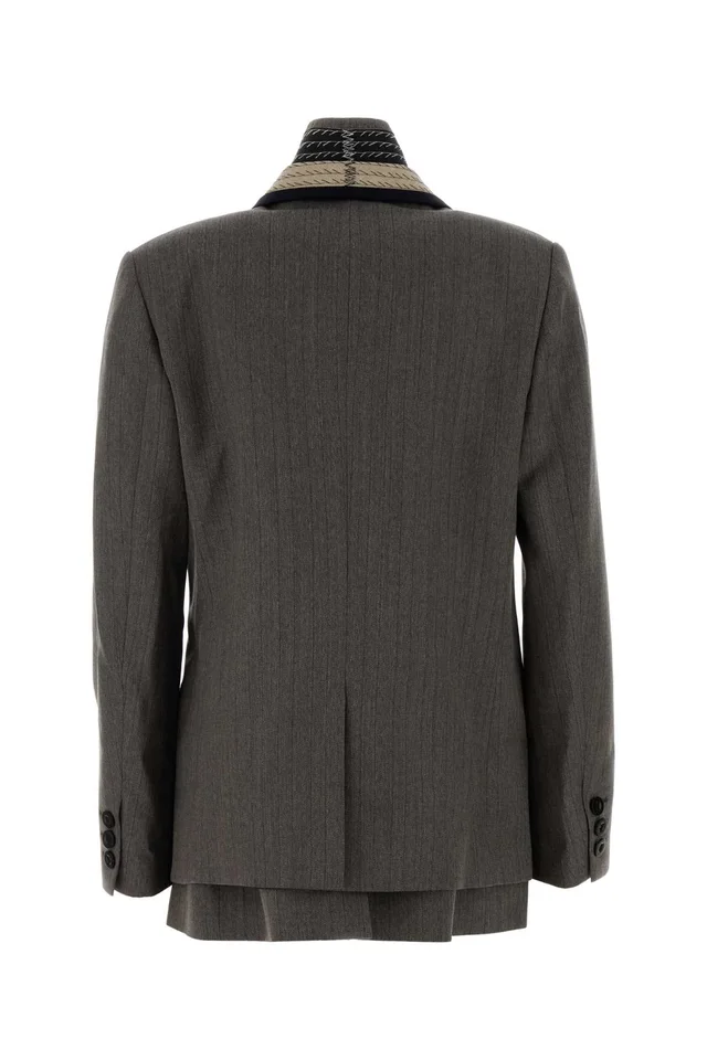 Sacai Herringbone Suiting Blazer, photo 2 of 5 from SENSER