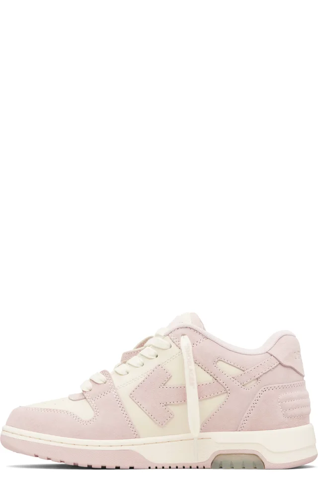 Pink & Off-White 'Out Of Office' Sneakers, photo 3 of 5 from SSENSE