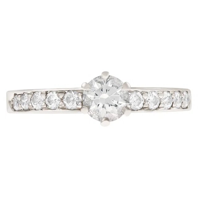 Tiffany & Co. ring with diamonds in Platinum from Gray And Sons