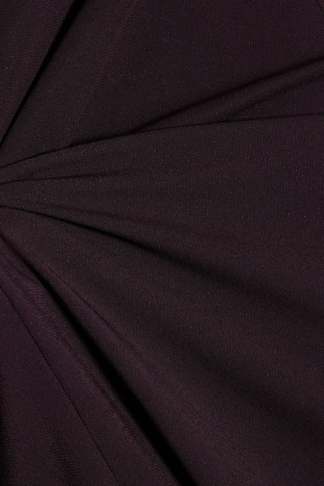 Fabiana Filippi Bead-Embellished Crepe Maxi Dress in Grape, photo 4 of 4 from THE OUTNET