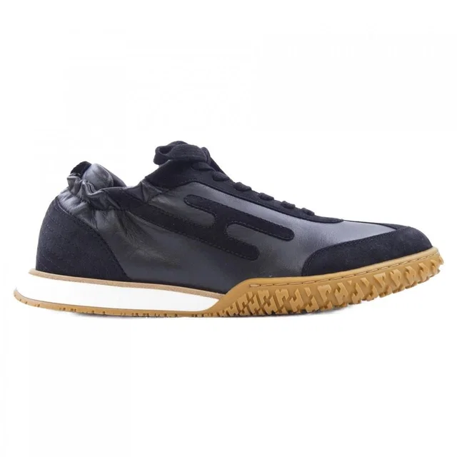 Hermès Jet Sneakers Black in Black Goatskin from The Reluxe