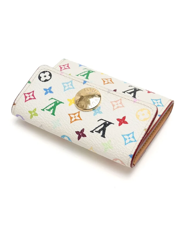 Louis Vuitton Murakami Flap Card Holder in Canvas from A Retro Tale, photo 3 of 5