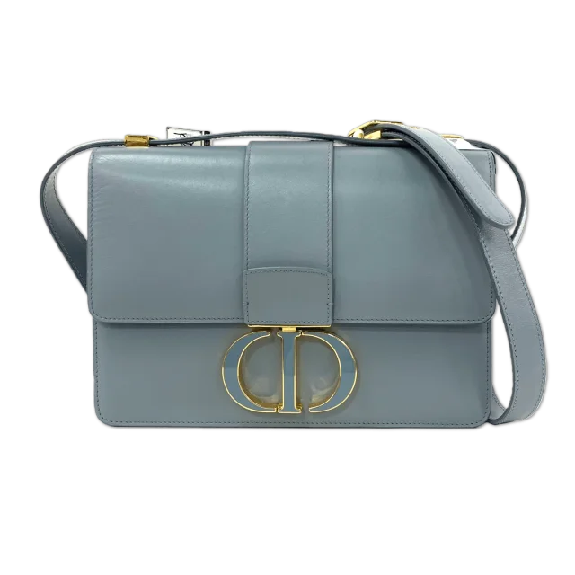 Dior Smooth Calfskin 30 Montaigne Shoulder Bag in Grey Calfskin from Luxury Promise