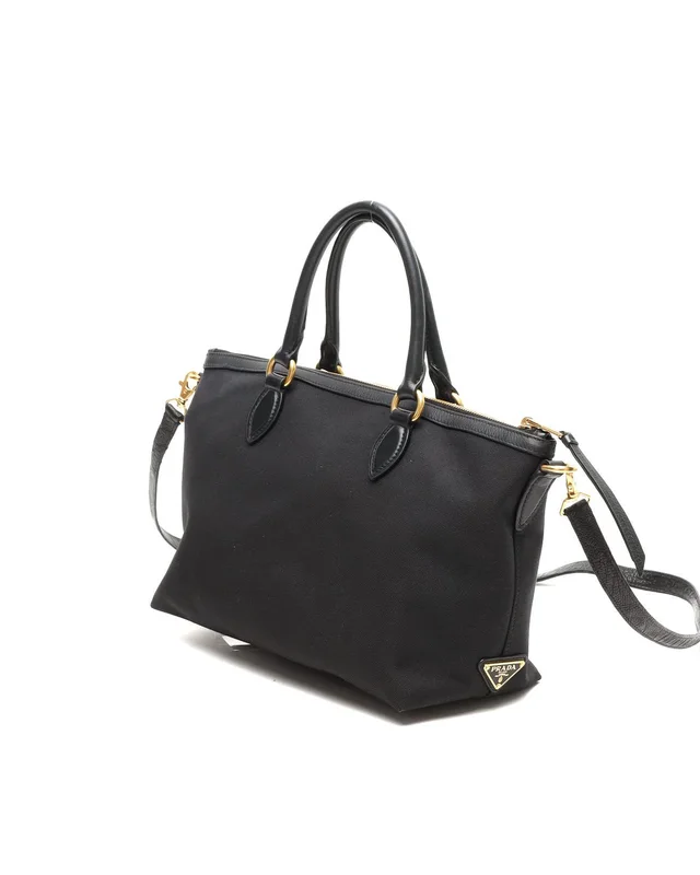Prada Jacquard Tote Bag in Canvas from A Retro Tale, photo 3 of 12