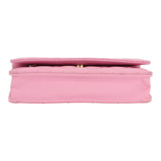 Chanel ‘Wallet on Chain’ shoulder bag in Pink Caviar leather from Collector Square, photo 2 of 4