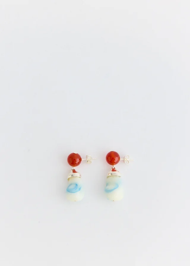 Completedworks Beak Earrings in Blue from Incu, photo 1 of 1