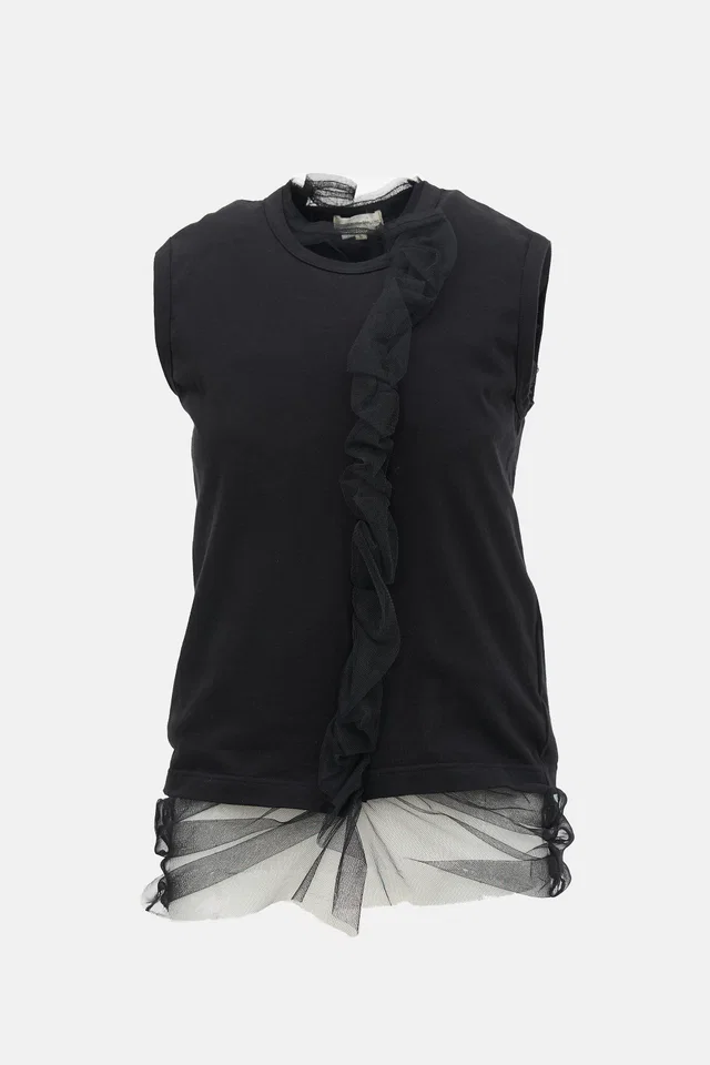 Comme des Garçons FW 2006 Tulle Tank Top from VSP Consignment