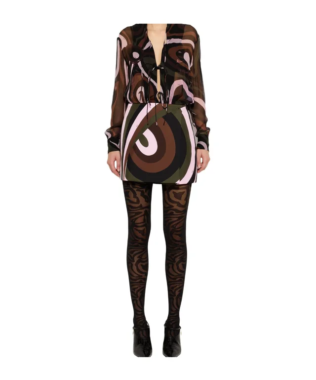 Emilio Pucci PUCCI Graphic Print Skirt, photo 2 of 5 from SENSER