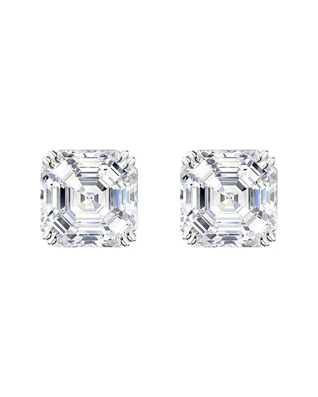 Lab Grown Diamonds 14K 6.00 ct. tw. Lab-Grown Diamond Earrings, image 1 of 1 from Rue La La