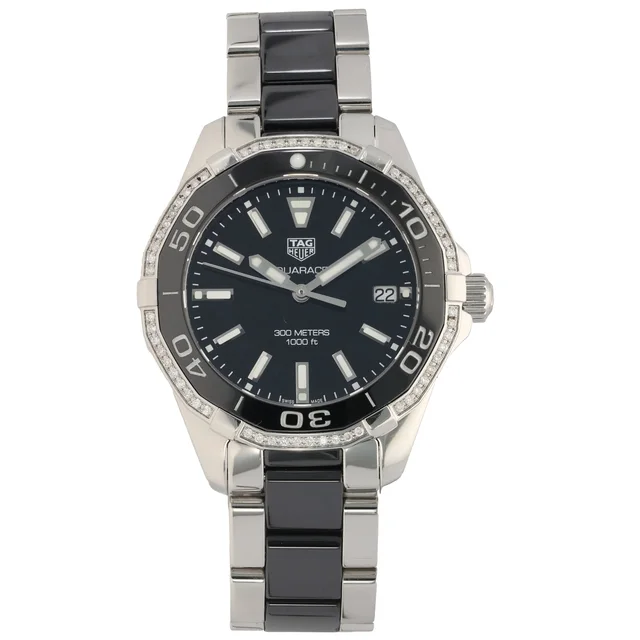 TAG Heuer Aquaracer WAY131G 36mm Stainless Steel Watch from H&T