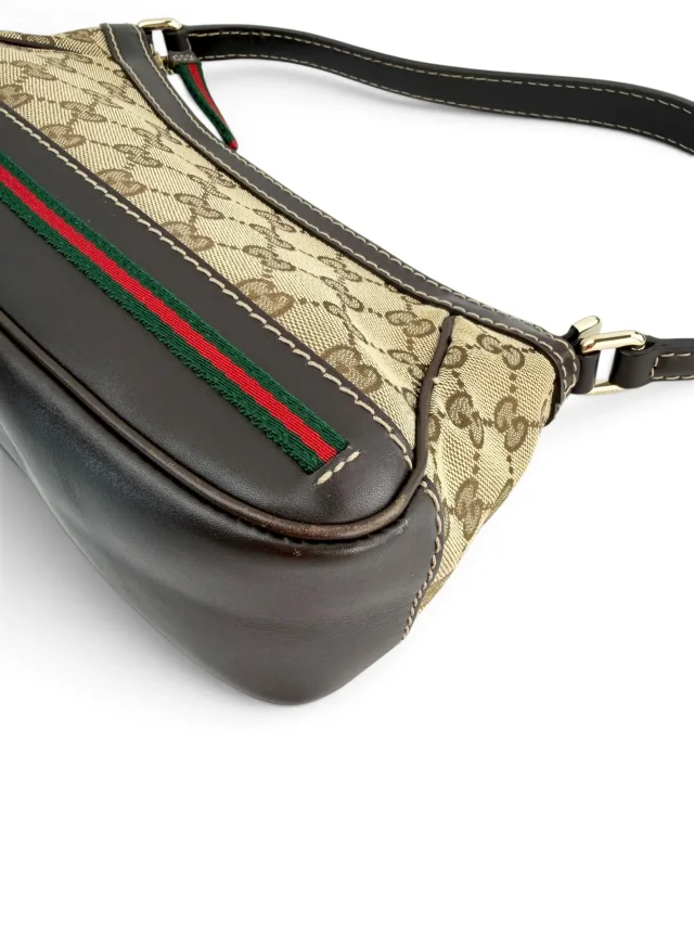 Gucci Monogram Small Mayfair Shoulder Bag in Coated canvas from Season 2 Consign, photo 8 of 9