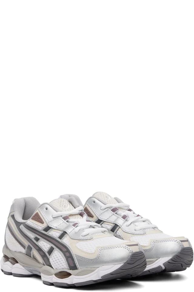ASICS White & Brown Gel-NYC 2055 Sneakers, photo 4 of 5 from SSENSE
