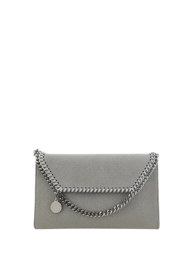 Stella McCartney Falabella Shoulder Bag — Gray Polyester in Grey Leather from HEWI
