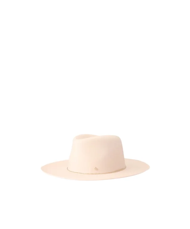 Maison Michel Mimi chain-trim hat, image 1 of 1 from SENSER
