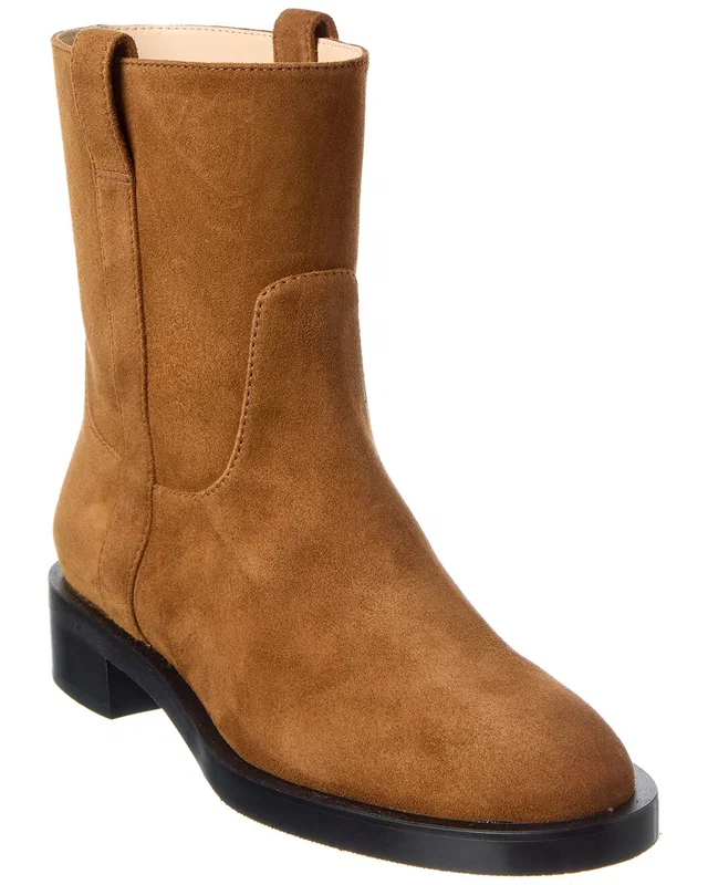 Stuart Weitzman Lenora Suede Bootie, image 1 of 1 from Rue La La