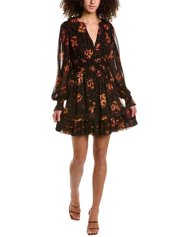 Ulla Johnson Adara Silk Mini Dress, image 1 of 1 from Rue La La