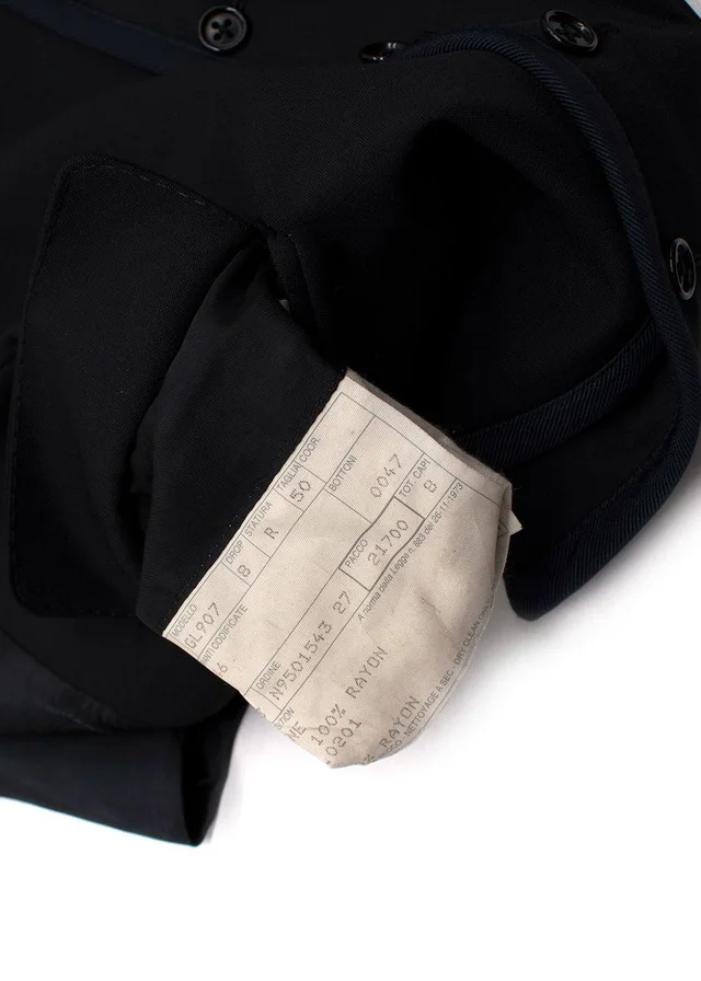 Hermès Black Button Front Waistcoat in Black from HEWI, photo 2 of 2