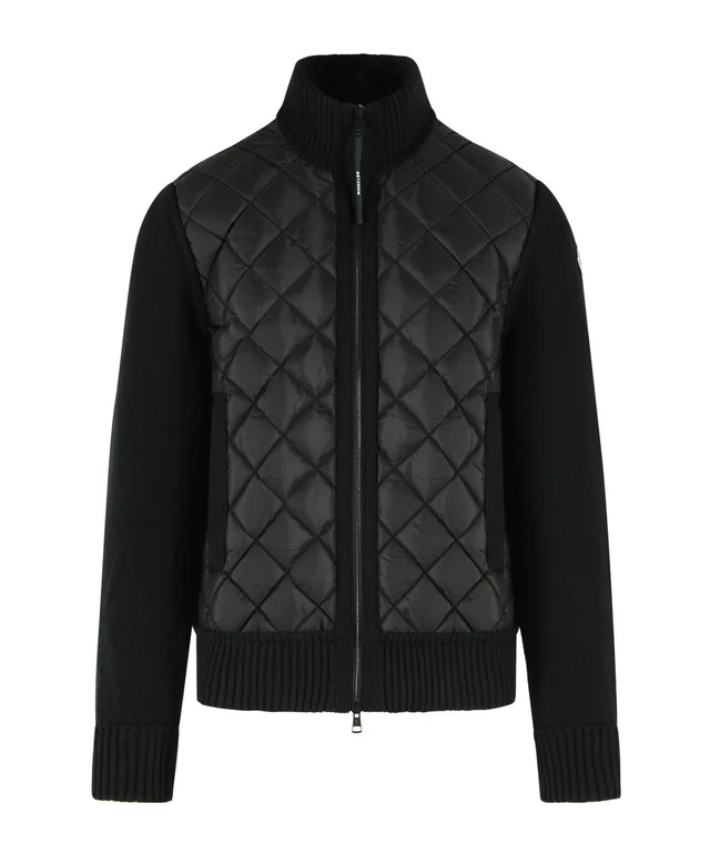 Moncler Logo Patch Zip-Up Padded Cardigan from SENSER, photo 1 of 1
