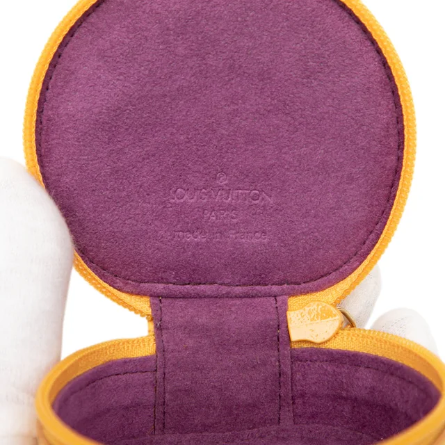 Yellow Louis Vuitton Epi Ecrin Bijoux Travel Jewelry Case in Yellow Leather from Designer Revival, photo 2 of 2