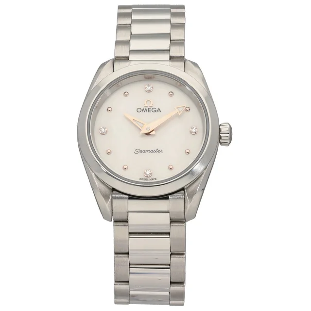 Omega Seamaster Aqua Terra 220.10.28.60.54.001 28mm Stainless Steel Watch from H&T