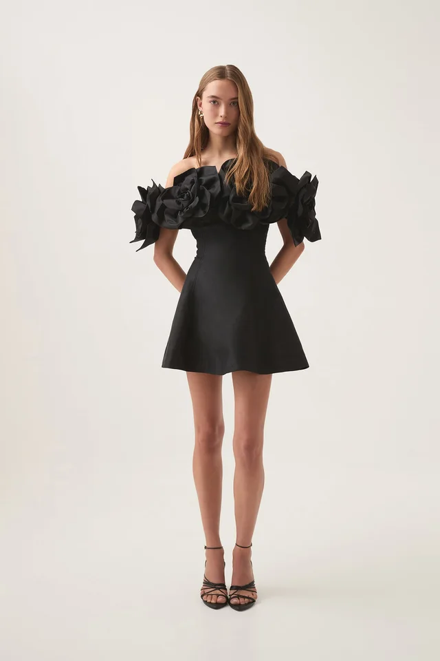 AJE Etta Mini Dress in Black from Aje, photo 1 of 1
