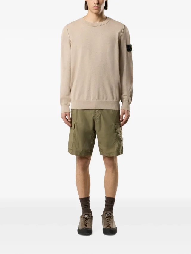 Stone Island patch crew-neck sweater, photo 2 of 4 from FARFETCH
