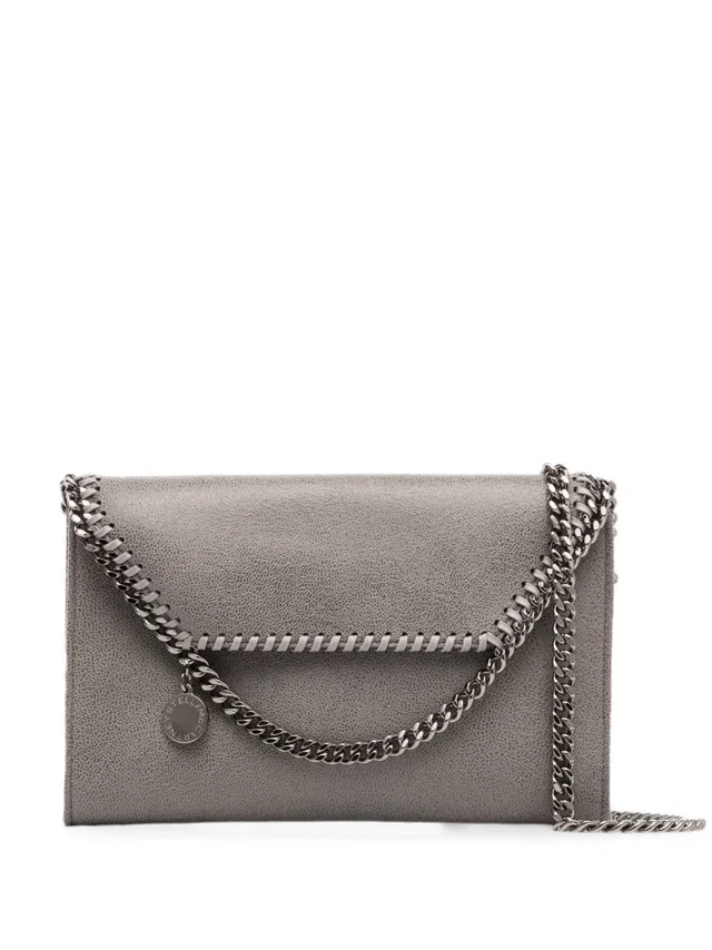 Stella McCartney Falabella Clutch — Gray in Grey Leather from HEWI