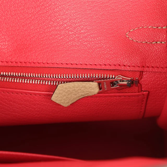 Hermès Birkin 25 Trench Verso Togo Palladium Hardware in Togo leather from Madison Avenue Couture, photo 9 of 9