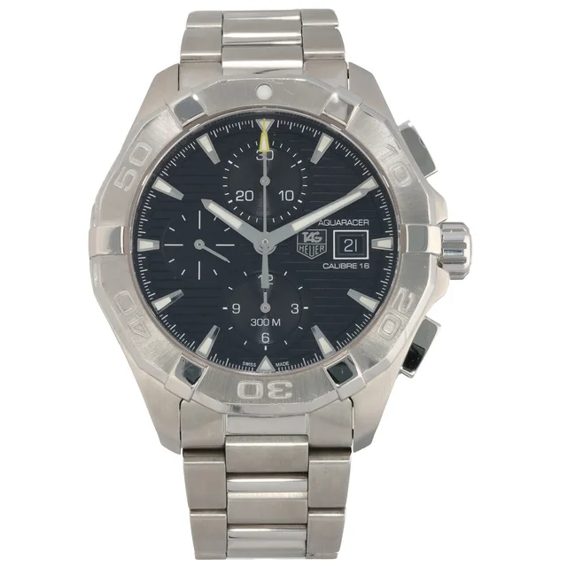 TAG Heuer Aquaracer CAY2110 43mm Stainless Steel Watch from H&T
