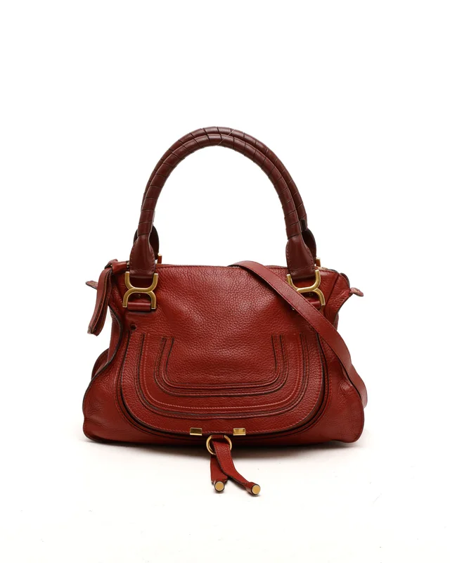 Chloé Marcie Tote Bag in Caviar leather from A Retro Tale