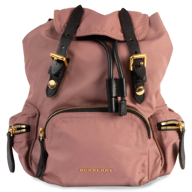 Burberry Mini Backpack Nylon Bag - Pink in Pink Nylon from H&T
