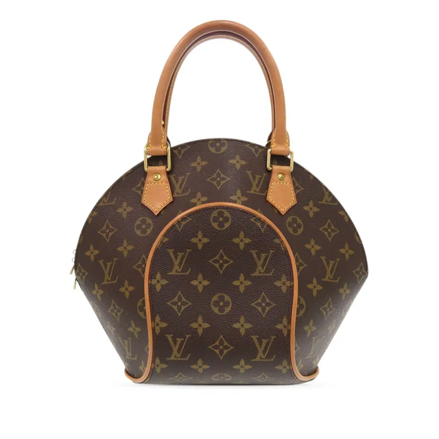 Brown Louis Vuitton Monogram Ellipse PM Handbag in Brown Coated canvas from Designer Revival, photo 1 of 1