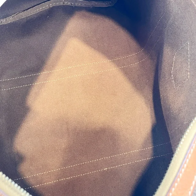 Celine Macadam Coated Canvas Boston Bag in Brown Coated canvas from LuxUness, photo 7 of 9