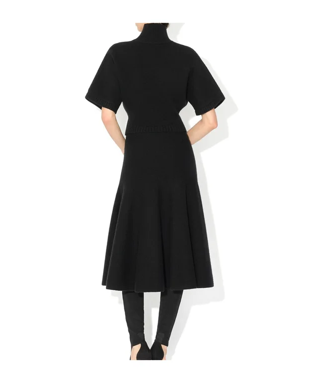 Alaïa Short-Sleeved High Neck Jumper, photo 3 of 4 from SENSER
