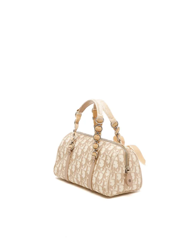Dior Diorissimo Mini Romantique Barrel Bag in Canvas from A Retro Tale, photo 3 of 8