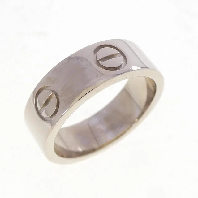 Cartier Love Ring White Gold in White from The Reluxe